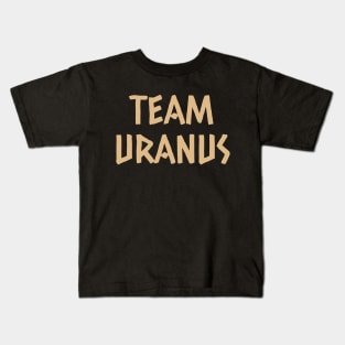 Team Uranus Ancient Greece Greek Mythology God Kids T-Shirt